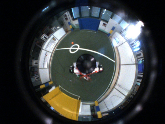 Image from the point of view of the robot Bender